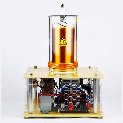 Upgrade PLL SSTC Musical Tesla Coil Quartz Glass Plasma Speaker Bluetooth High Voltage Science Toy-helloworld7