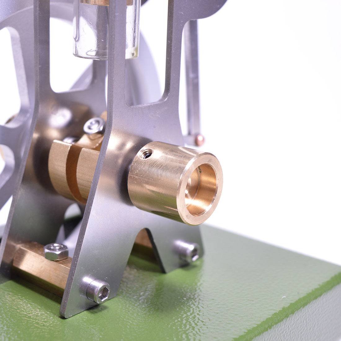 Enjomor Vertical Steam Engine Model with Transparent Cylinder & Spherical Boiler-helloworld7