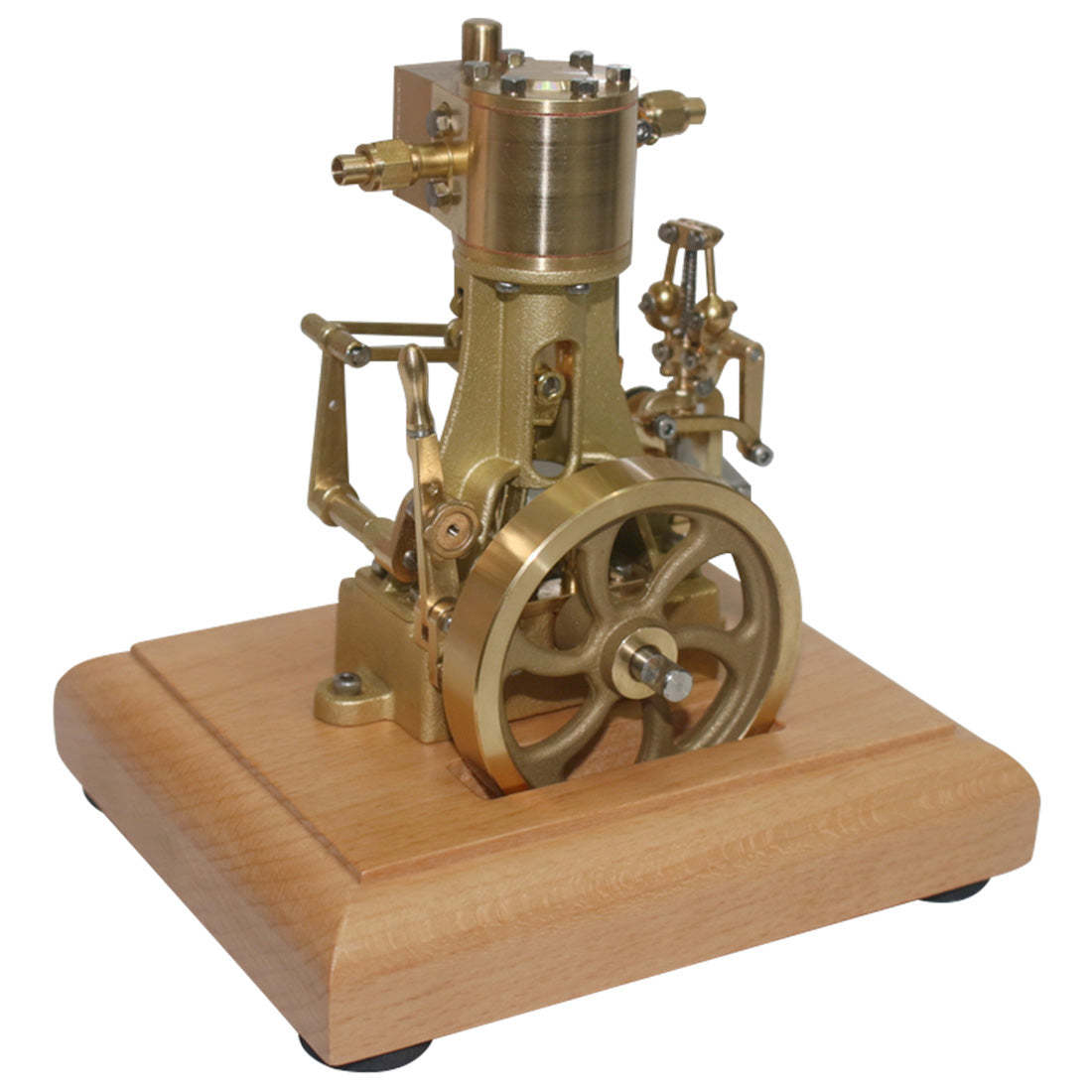 HelloWorld7-Vintage Working Steam Engine Model Double-acting Reciprocating Steam Engine