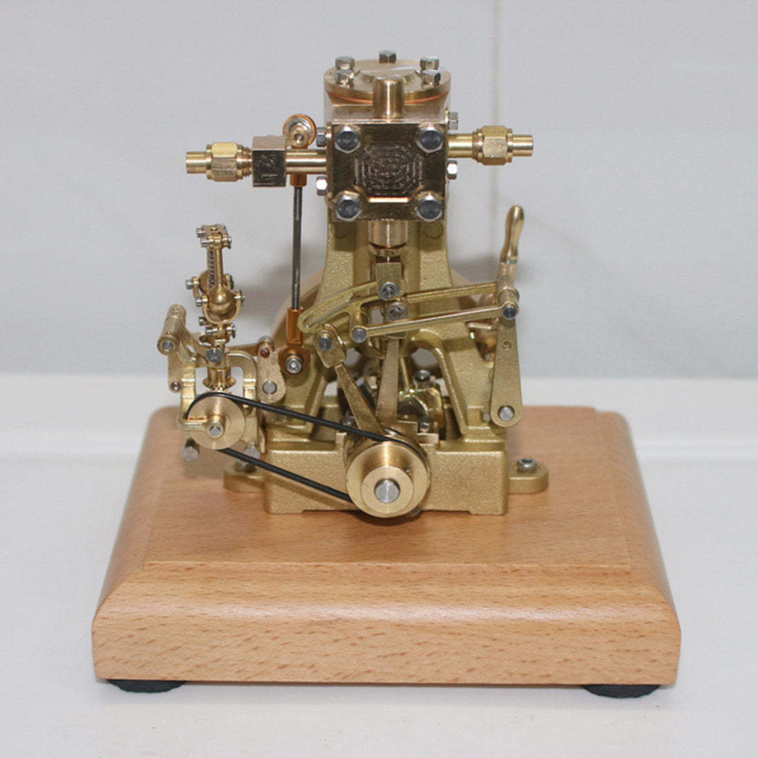 HelloWorld7-Vintage Working Steam Engine Model Double-acting Reciprocating Steam Engine