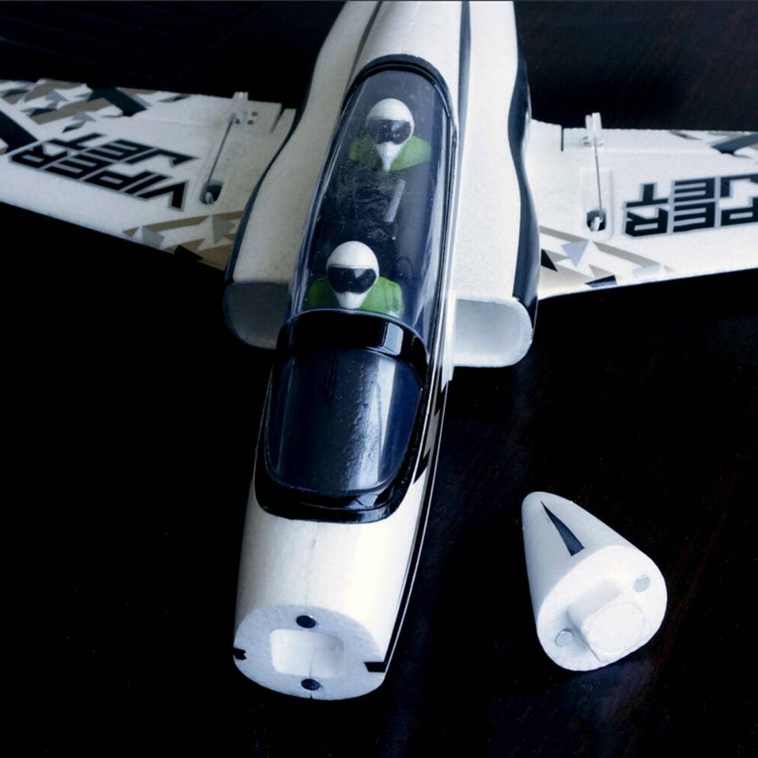 Viper Jet 717mm Wingspan PNP RC Plane 50mm 11-Blade EDF Hand Launch Aerobatic Foam Fighter for Adults-helloworld7