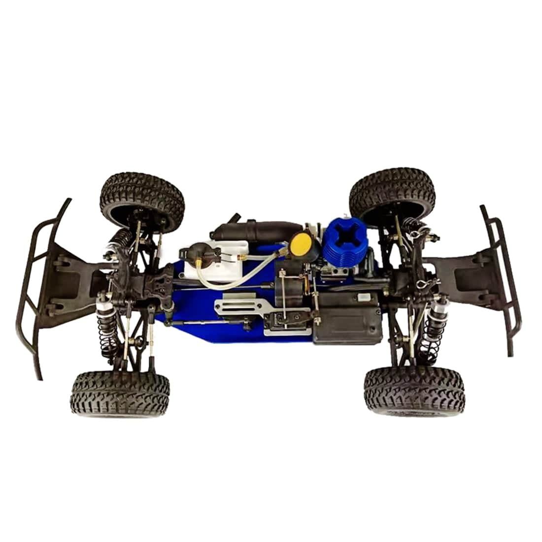 HelloWorld7-VRX RH1008 BLAST 1/10 Scale 4WD Nitro RTR Short Course 2.4GHz RC Car