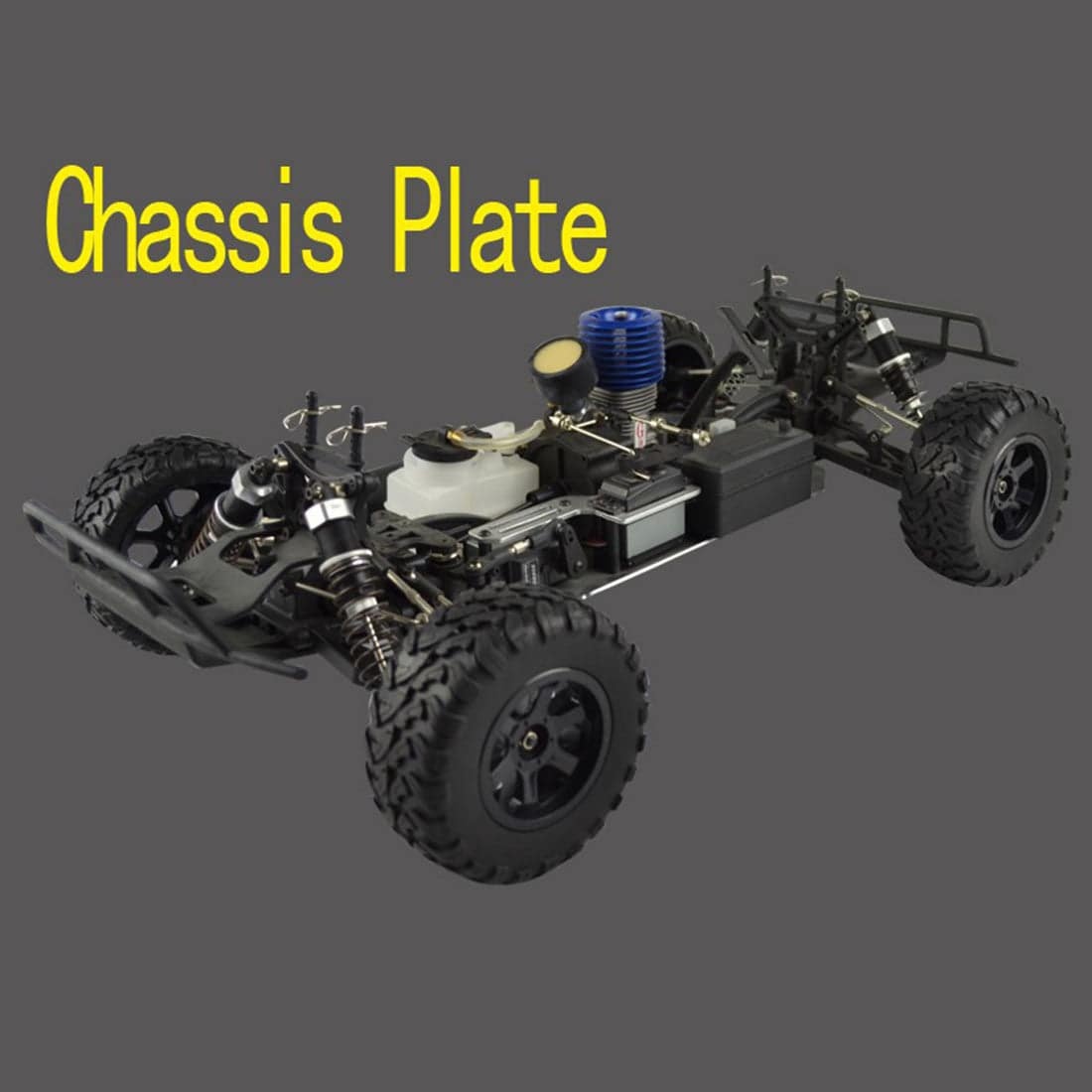 HelloWorld7-VRX RH1009 1/10 2.4G 4WD RTR 2-Speed RC Off-road Vehicle with Force.18CXP Nitro Engine
