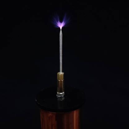 HelloWorld7-Musical Tesla Coil Plasma Loud Speaker with 24V Power Adapter Experiment- US Plug