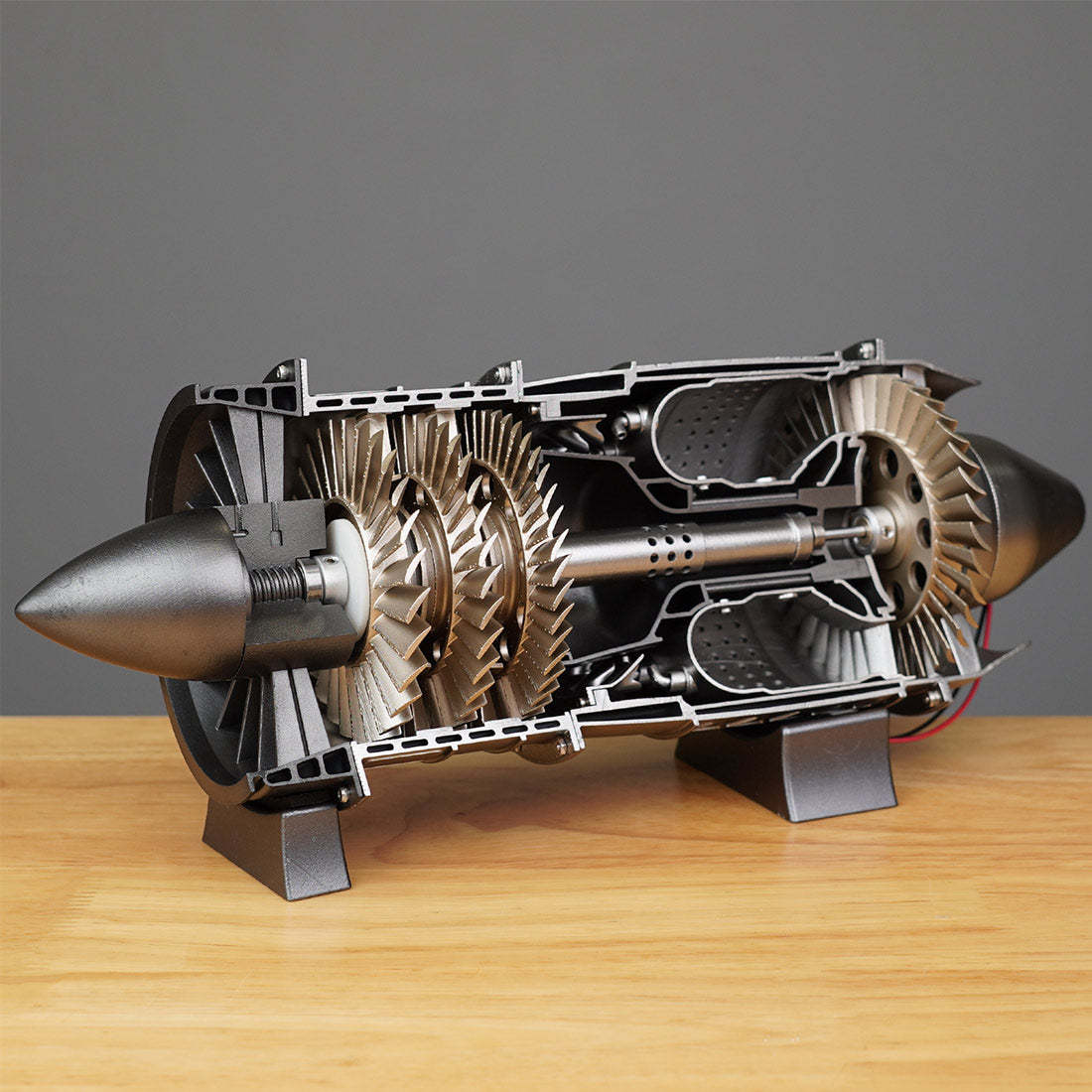 WP-85 DIY Turbojet Engine Model Kit Electric Aviation Turbine Assembly for Hobbyists and Engineering Gifts-helloworld7