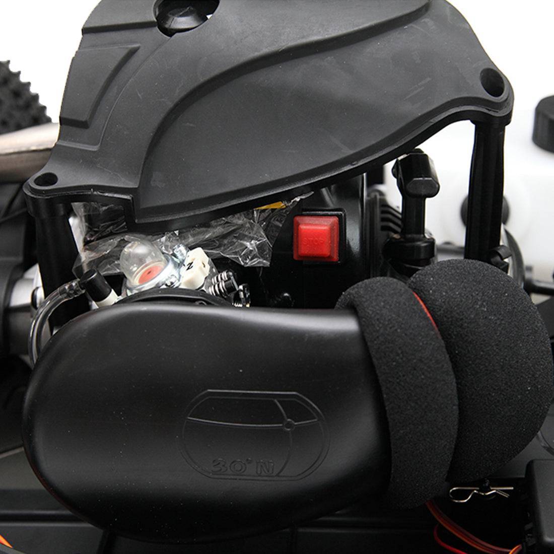 HelloWorld7-BM5 1/5 Scale Gas Powered RC Monster Truck 4WD 29cc Engine Off-Road RTR Vehicle