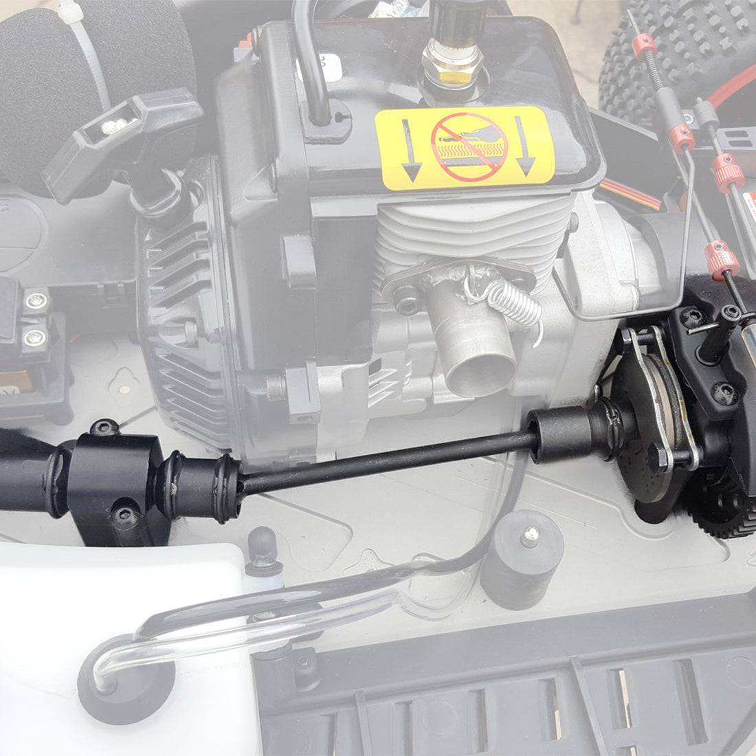 HelloWorld7-BM5 1/5 Scale Gas Powered RC Monster Truck 4WD 29cc Engine Off-Road RTR Vehicle