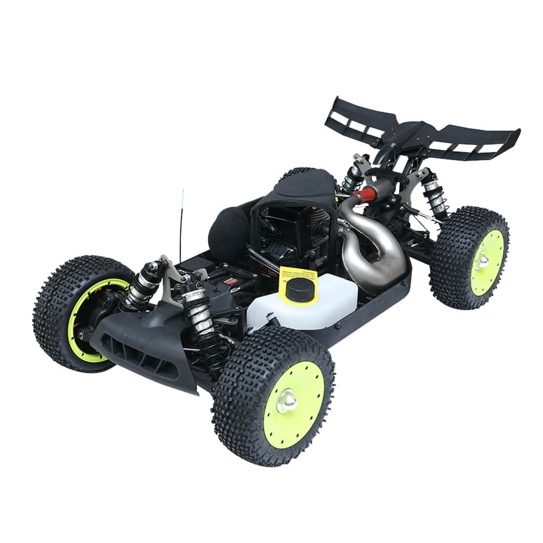 HelloWorld7-BM5 1/5 Scale Gas Powered RC Monster Truck 4WD 29cc Engine Off-Road RTR Vehicle