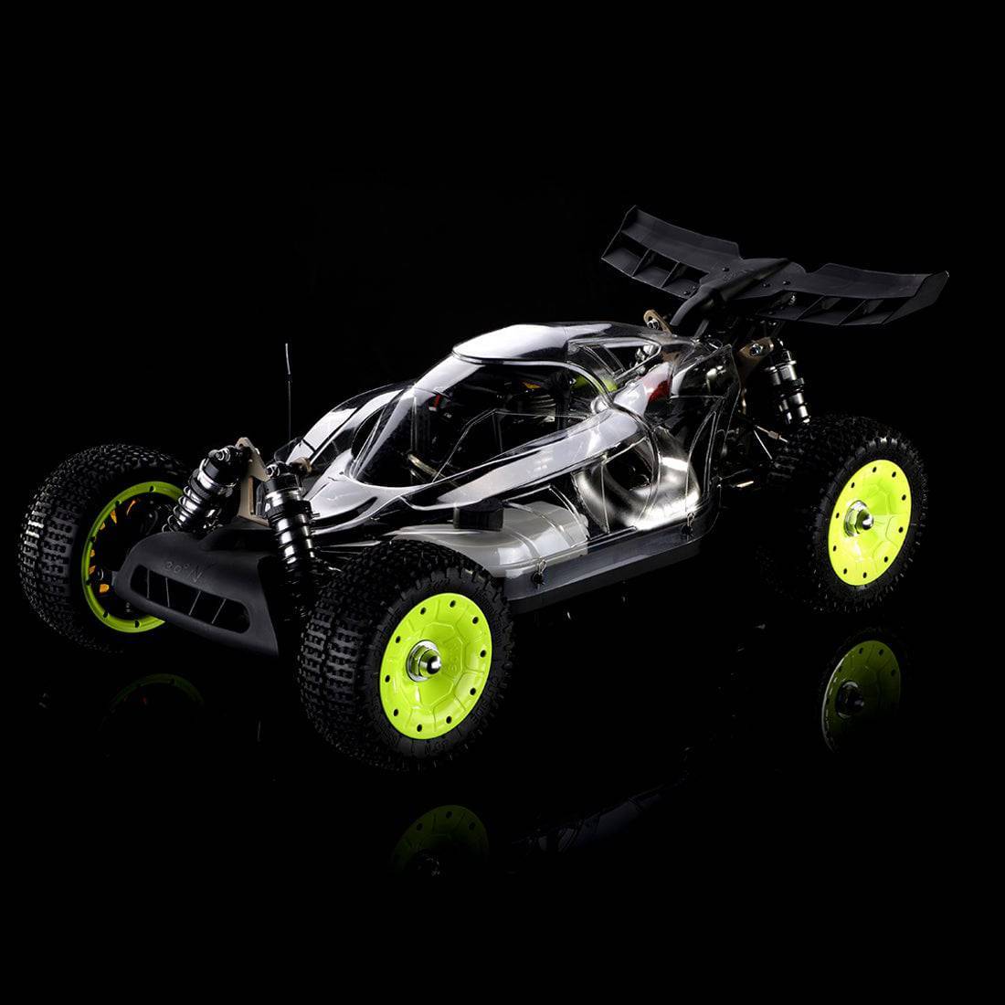 HelloWorld7-BM5 1/5 Scale Gas Powered RC Monster Truck 4WD 29cc Engine Off-Road RTR Vehicle