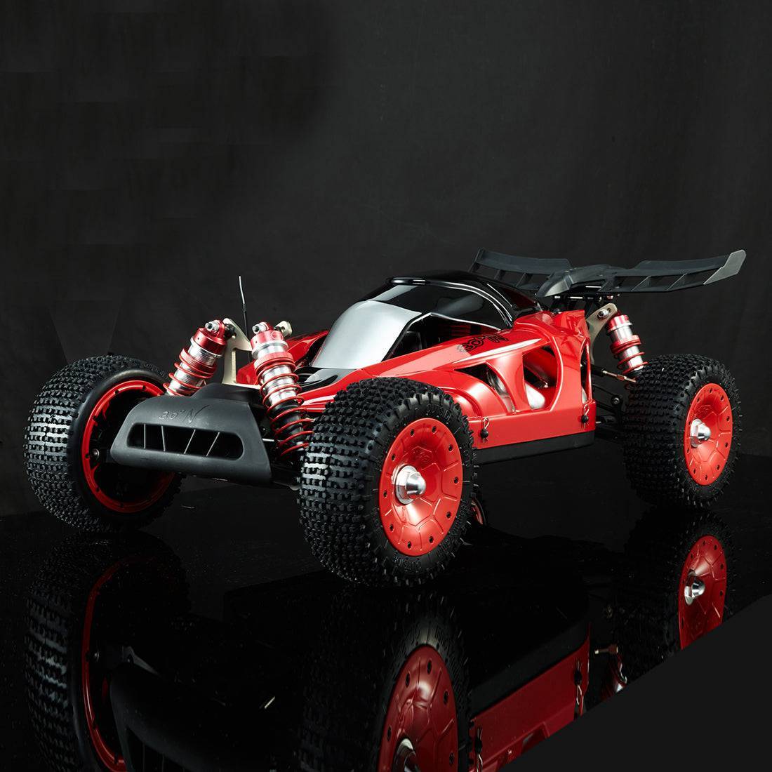 HelloWorld7-BM5 1/5 Scale Gas Powered RC Monster Truck 4WD 29cc Engine Off-Road RTR Vehicle
