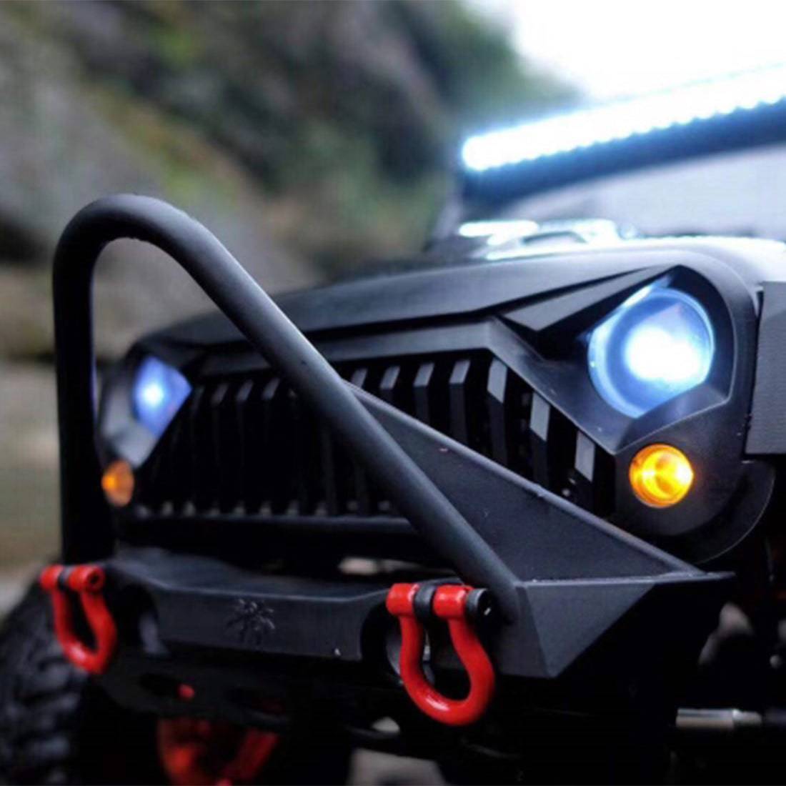 HelloWorld7-Traction Hobby Founder Ⅱ 1/8 2WD/4WD Climbing RC Car - KM4 Gate Bridge Edition