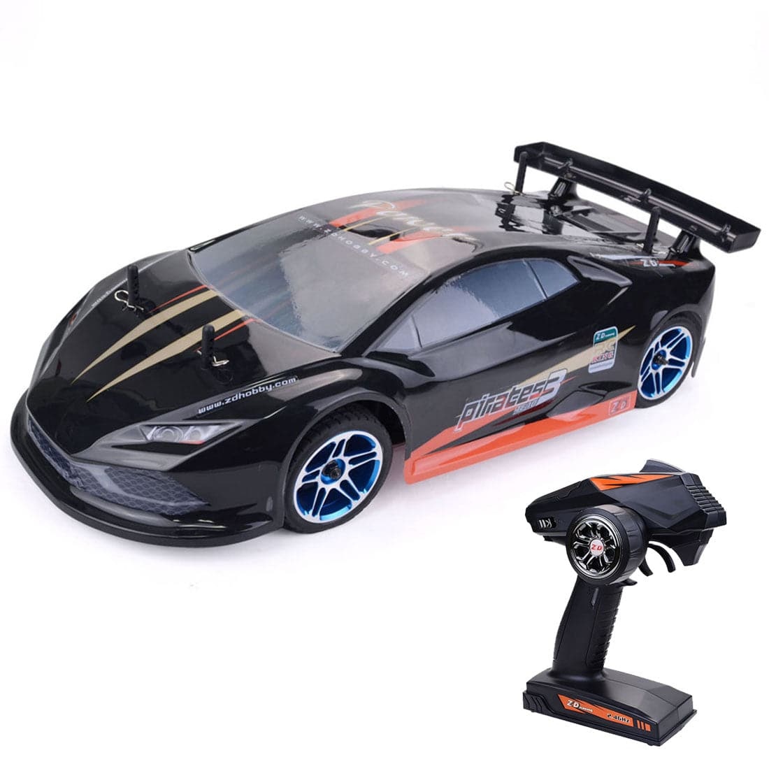 HelloWorld7-ZD Racing Pirates3 TC-10 1/10 4WD 60km/h RC Car Electric Brushless Tourning Car