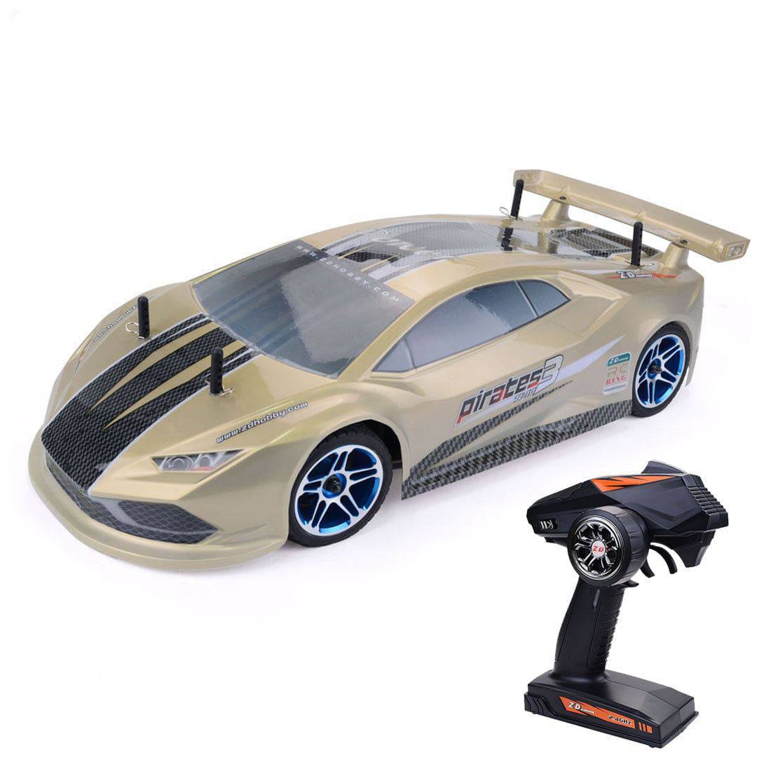 HelloWorld7-ZD Racing Pirates3 TC-10 1/10 4WD 60km/h RC Car Electric Brushless Tourning Car