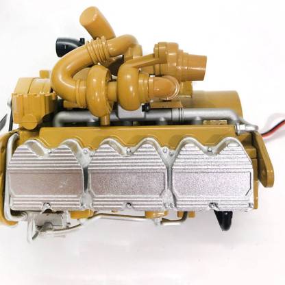 HelloWorld7-1/12 Zinc Alloy Diesel Engine Carburetor HG 6ASS-P01 for HG-P602 RC Car Vehicles Model
