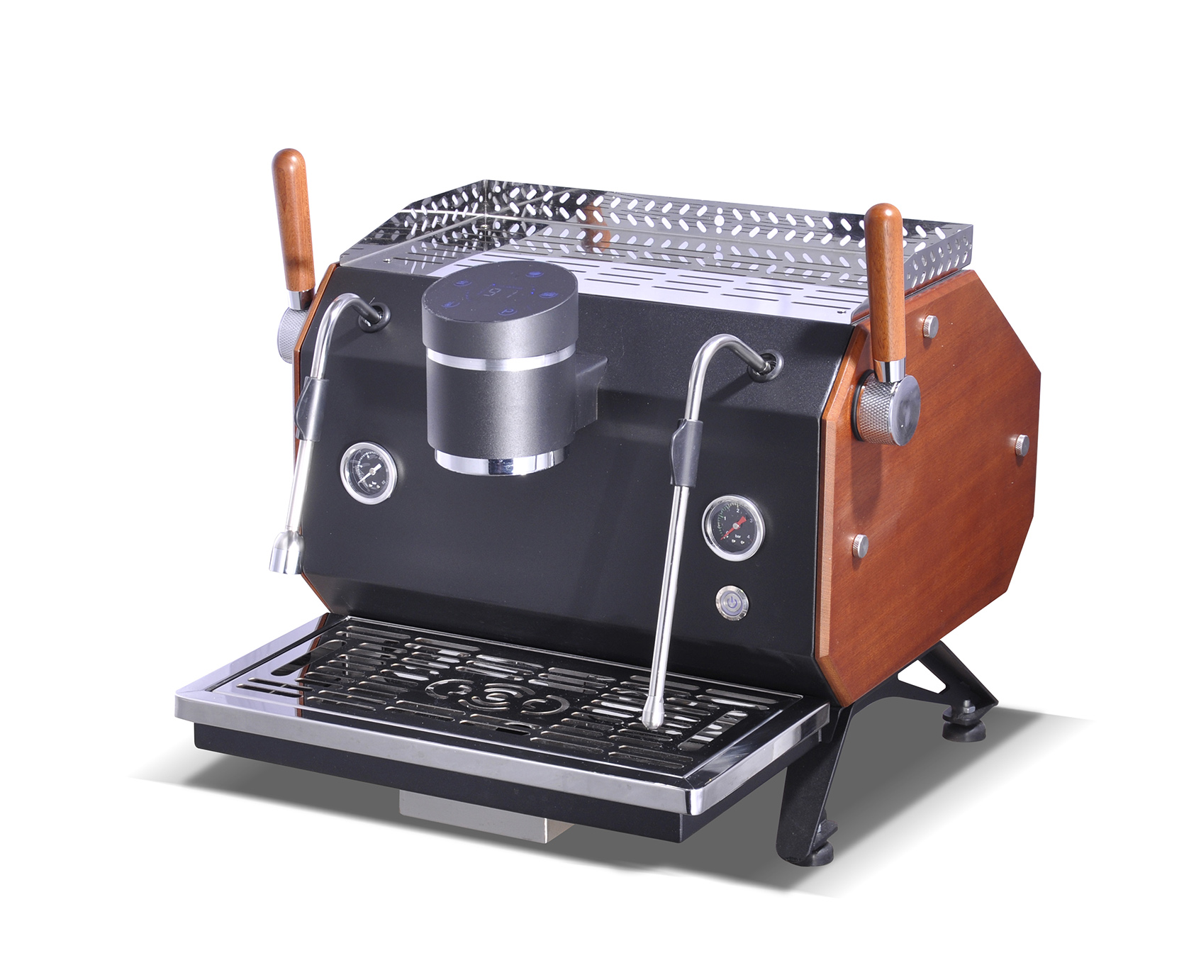 Hotsale Commercial Best Espresso Coffee Maker Homeuse Coffee Machine Semi-Automatic Italian Coffee Maker Black