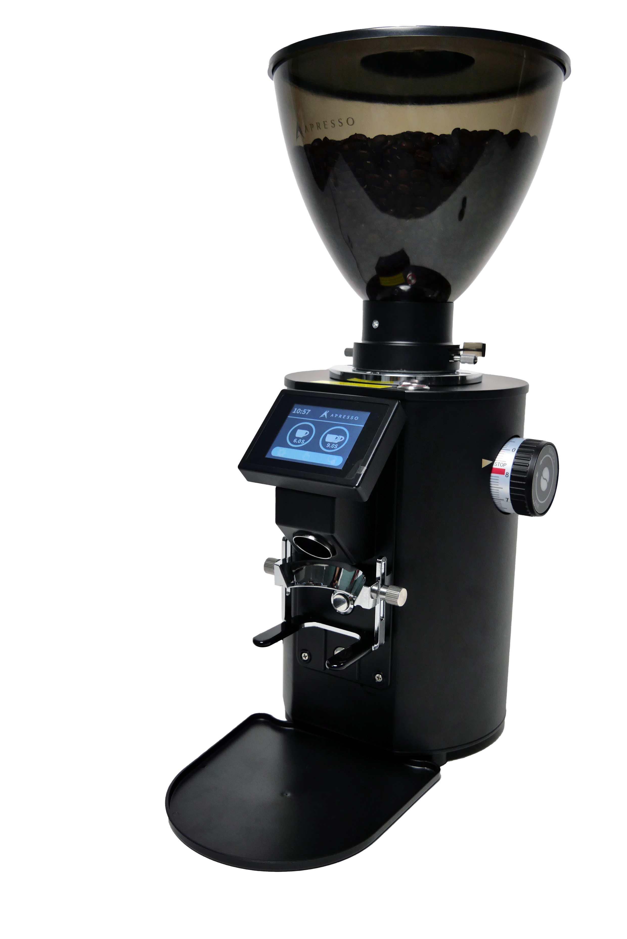 Electric Coffee Grinder Adjustable Dial Burrs Grinders Coffee Bean Grinding Machine 64MM