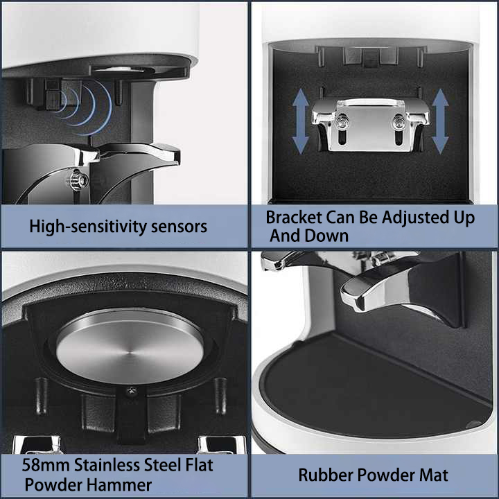 Automatic Coffee Powder Press Electric Coffee Tamper Adjustable Pressure Automatic Espressoe Tamper