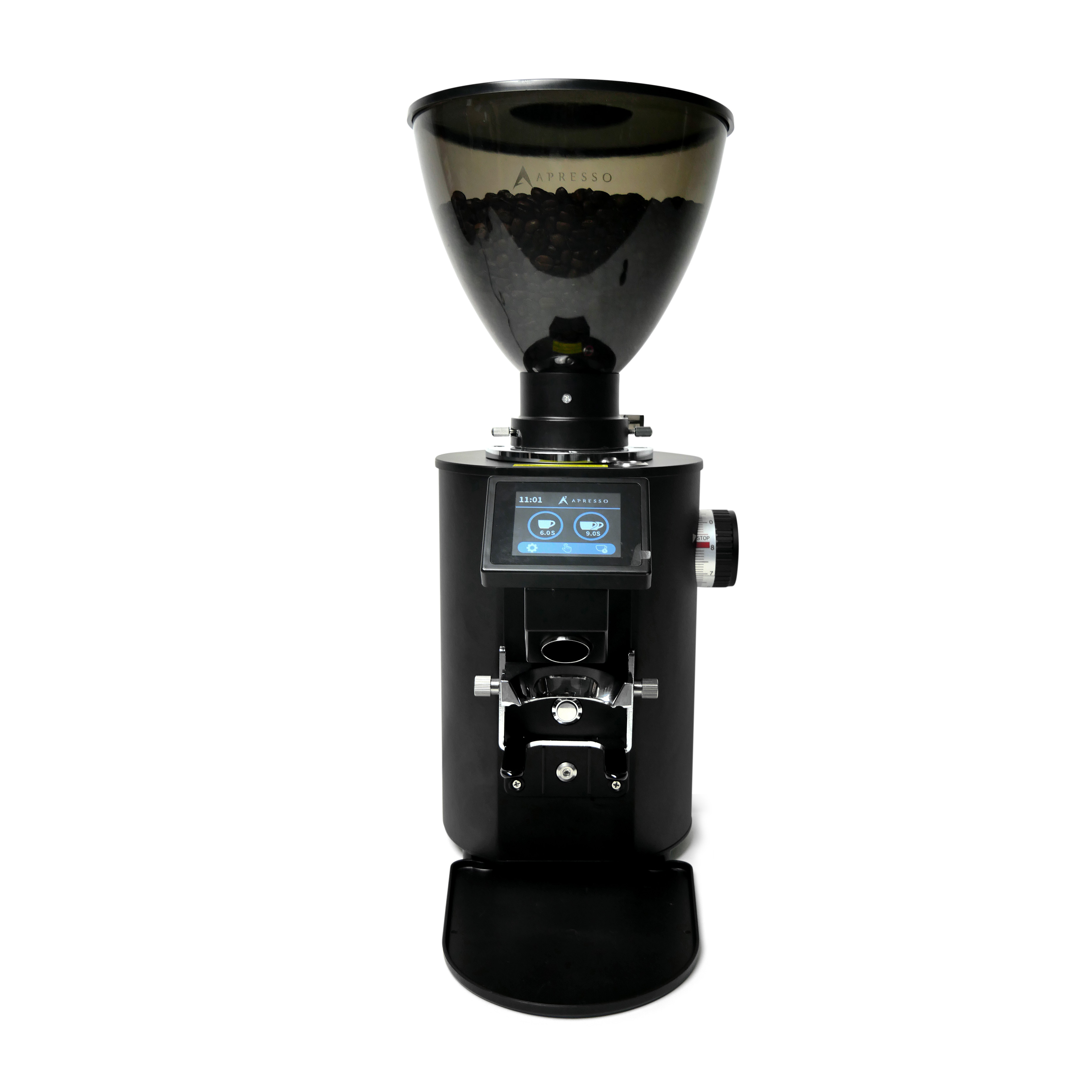 Electric Coffee Grinder Adjustable Dial Burrs Grinders Coffee Bean Grinding Machine 64MM