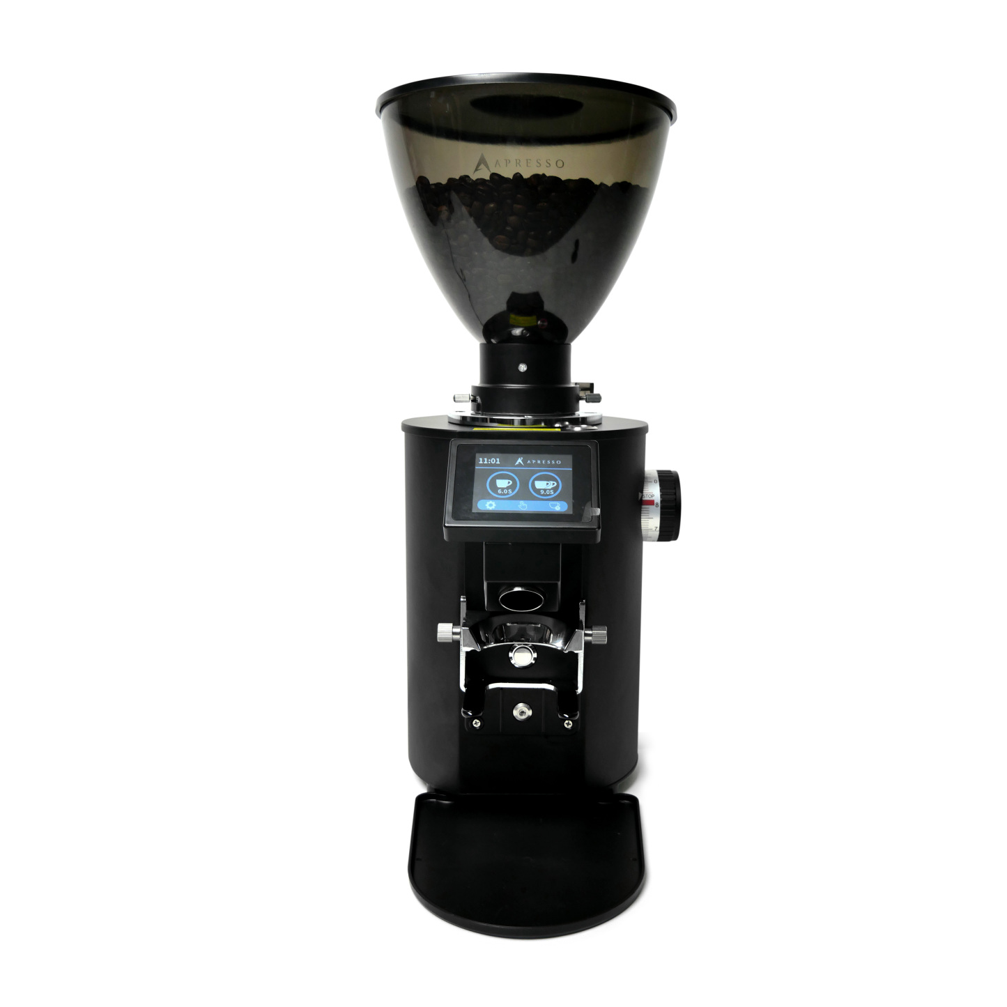 Electric Coffee Grinder Adjustable Dial Burrs Grinders Coffee Bean Grinding Machine 64MM