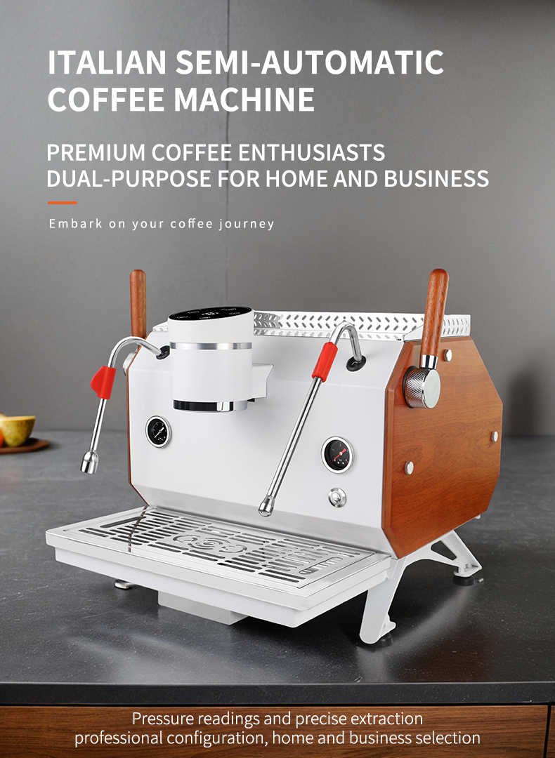 Programmable Espresso Coffee Maker Semi - Automatic Commercial Espresso Coffee Machine Italian Coffee Maker