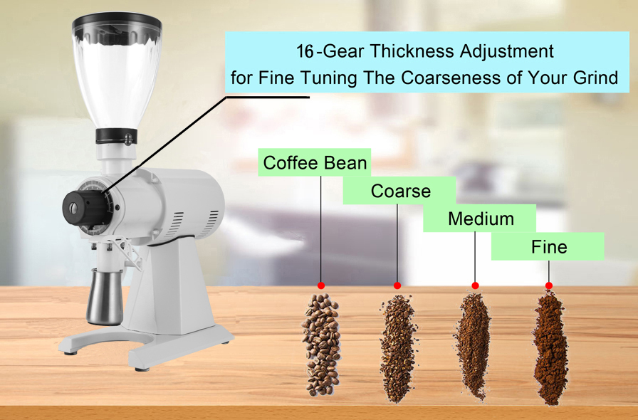 EK43S Electric Coffee Grinder Commercial Espresso Coffee Grinder