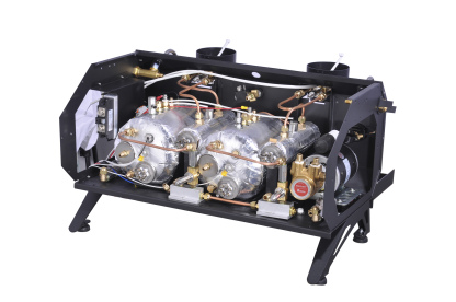 Commercial Double Group Espresso Coffee Machine 12L Triple Boilers Coffee Machine Cappuccino Coffee Maker Espresso Machine
