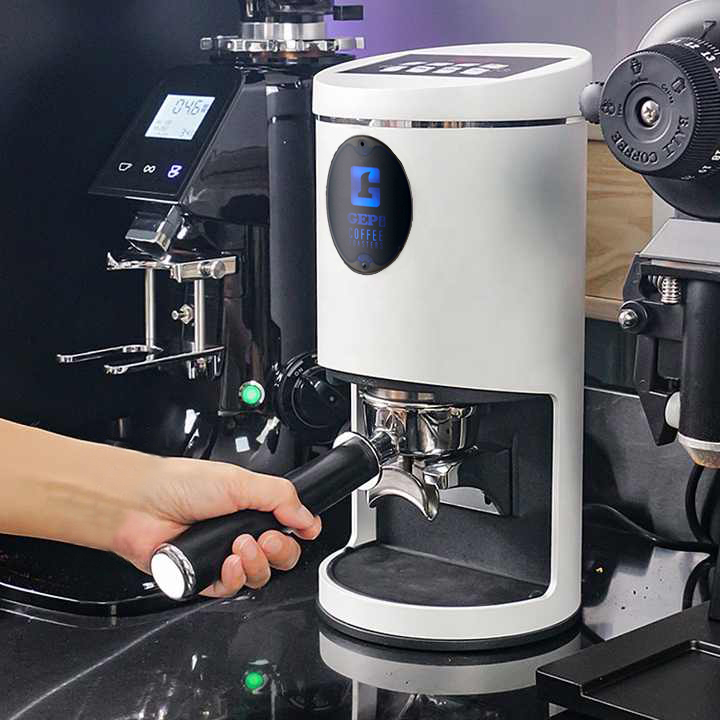 Automatic Coffee Powder Press Electric Coffee Tamper Adjustable Pressure Automatic Espressoe Tamper