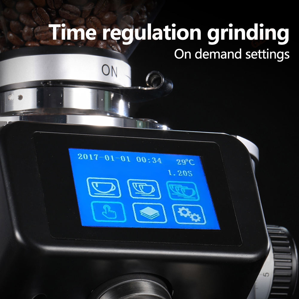 83mm Df 83 Professional Automatic Adjustable Setting Industrial Electric Commercial Coffee Grinder Machine