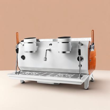 Professional Semi - Automatic Coffee Machine Commercial Double Group Espresso Coffee Machine