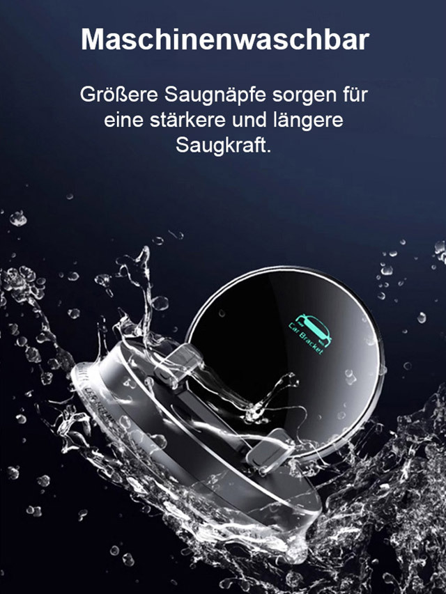 400% Schnelleres Laden [AI Intelligent Sensing – 1 Sekunde fixiert] Multifunktionaler Handyhalter