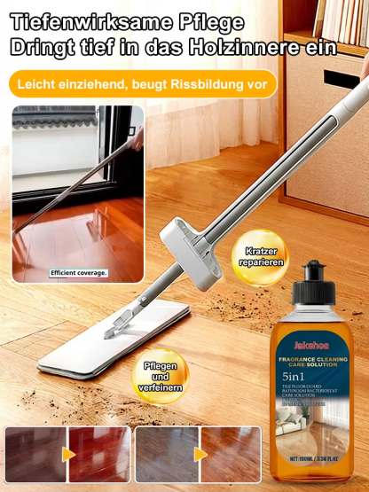 💧Streifenfrei | ⚡2-Sekunden-Glanz | 🌱100% biologisch abbaubar. Boden wie neu – ohne Renovierung!