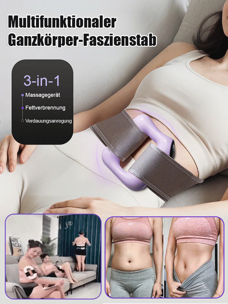 【🛌Abnehmen im Liegen!】Multifunktionaler Faszienring