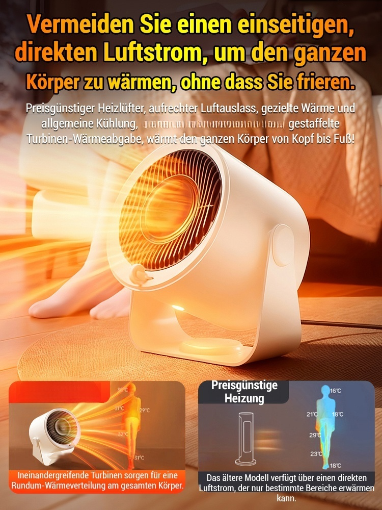 ⚡️1 kWh Verbrauch in 7 Tagen! Graphen-Heizgerät – 3 Sekunden schnelle Aufheizung.