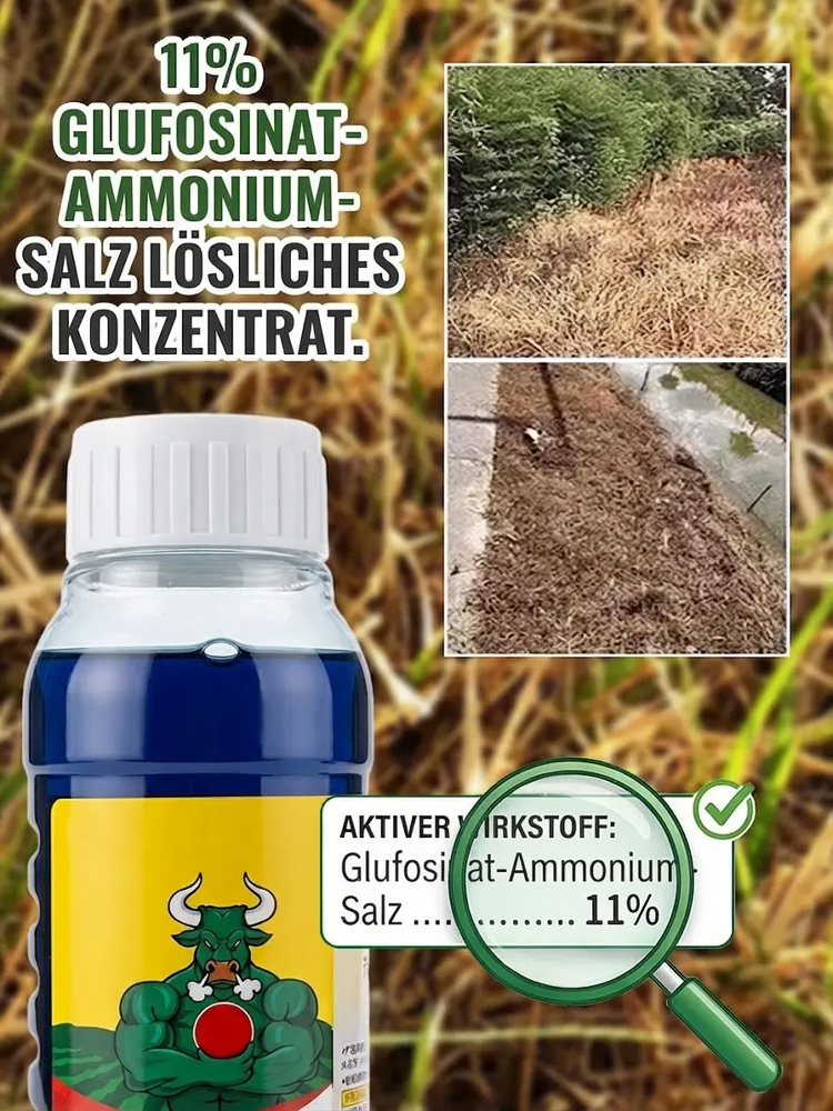 🌿 Schluss mit Unkraut – Für immer! ⏱️ Unkraut weg in 3 Stunden | 💪 Einmal sprühen, 5 Jahre Ruhe | 🌍 100% Sicher für Garten & Tie