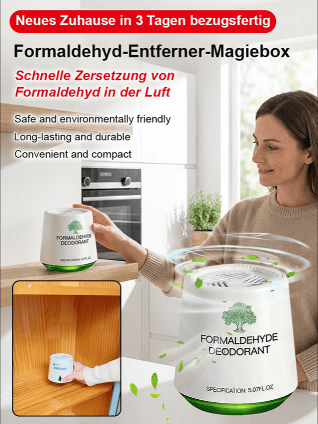 Formaldehyd in 7 Tagen weg!【Neubau in 3 Tagen bezugsfertig】Formaldehyd-Entfernungsbox