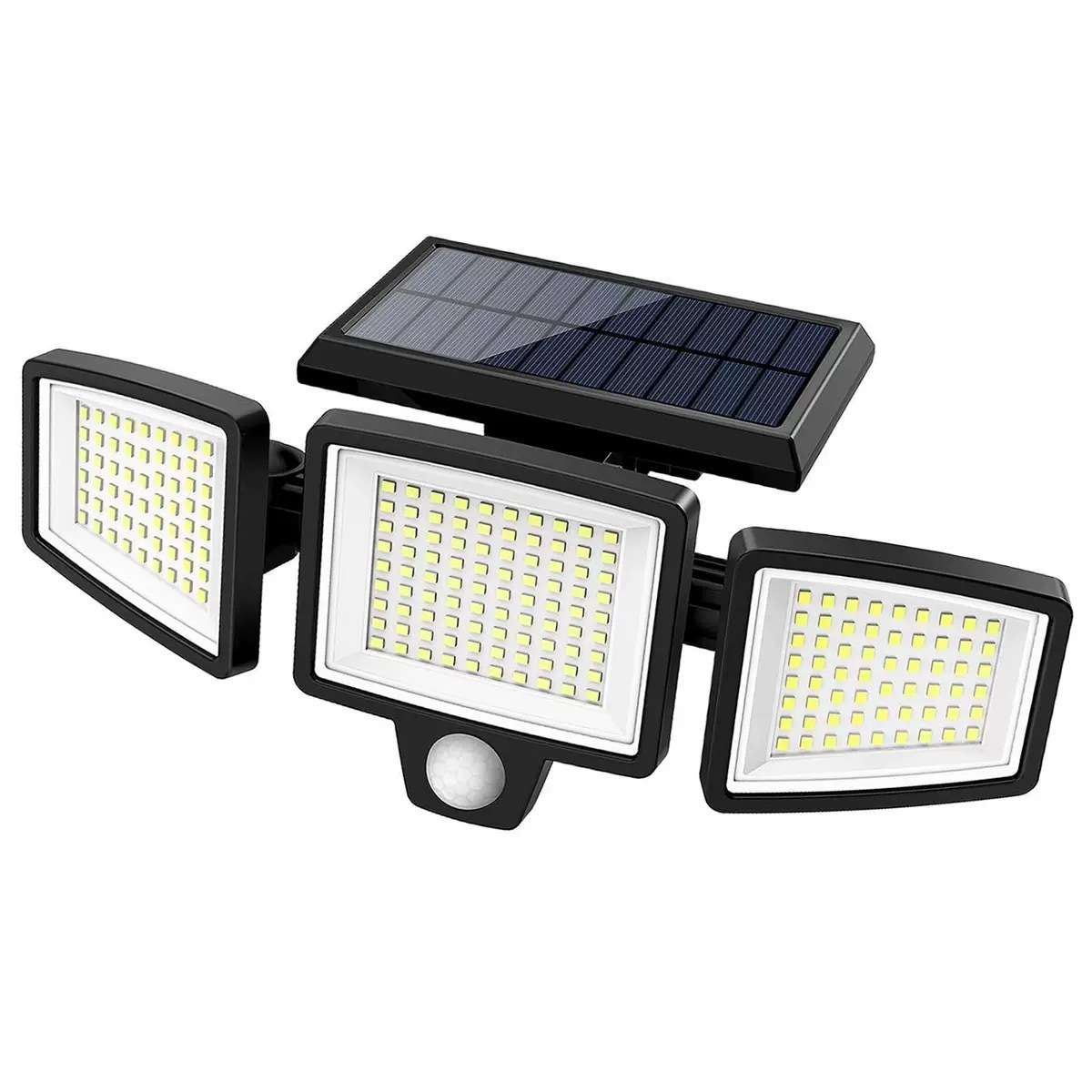 100% Kabellos & Kostenfrei: Sparen Sie sich jeden Cent Stromkosten! Solar-Wandleuchte für den Hof