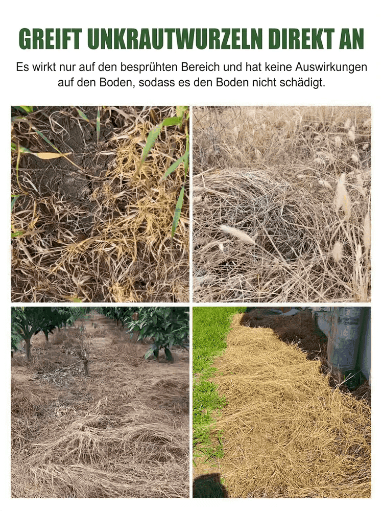 🌿 Schluss mit Unkraut – Für immer! ⏱️ Unkraut weg in 3 Stunden | 💪 Einmal sprühen, 5 Jahre Ruhe | 🌍 100% Sicher für Garten & Tie