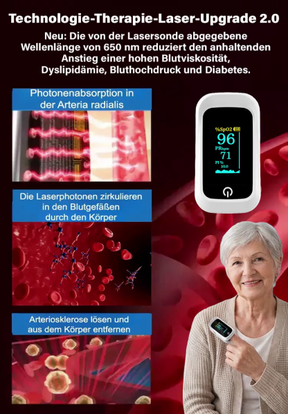 Kein Stechen, kein Blut – Nicht-invasives Blut-Analyse-Gerät