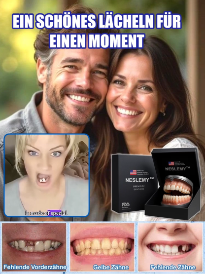 🦷Entwickelt von 100 Zahnärzten – endlich erschwinglich! Komplettes Pflege-Set für Zahnprothesen