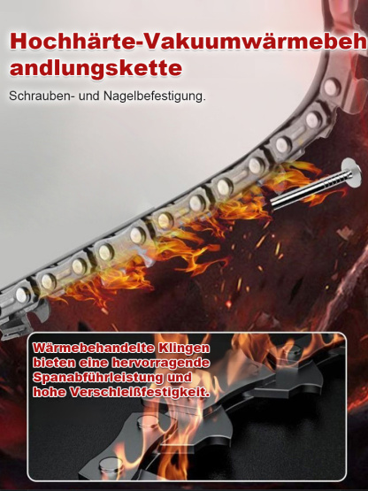 Durchtrennt 80-cm-Baumstämme in 3 Sekunden! Hochleistungs-Elektro-Kettensäge für Holzarbeiten