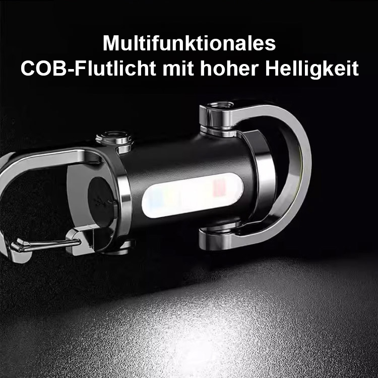 【3-in-1 Multifunktionsgerät】SOS Notfalllampe, Taschenlampe & Powerbank 🔦⚡🚨