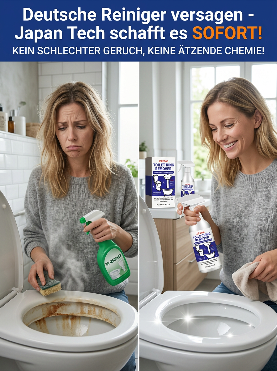 【⚡3 Sek. gegen 10 J. Kalk! 🧼Kein Schrubben mehr!】Badezimmerreiniger | ✅Rost, Schmutz und Schimmel – wirkt gegen alles!