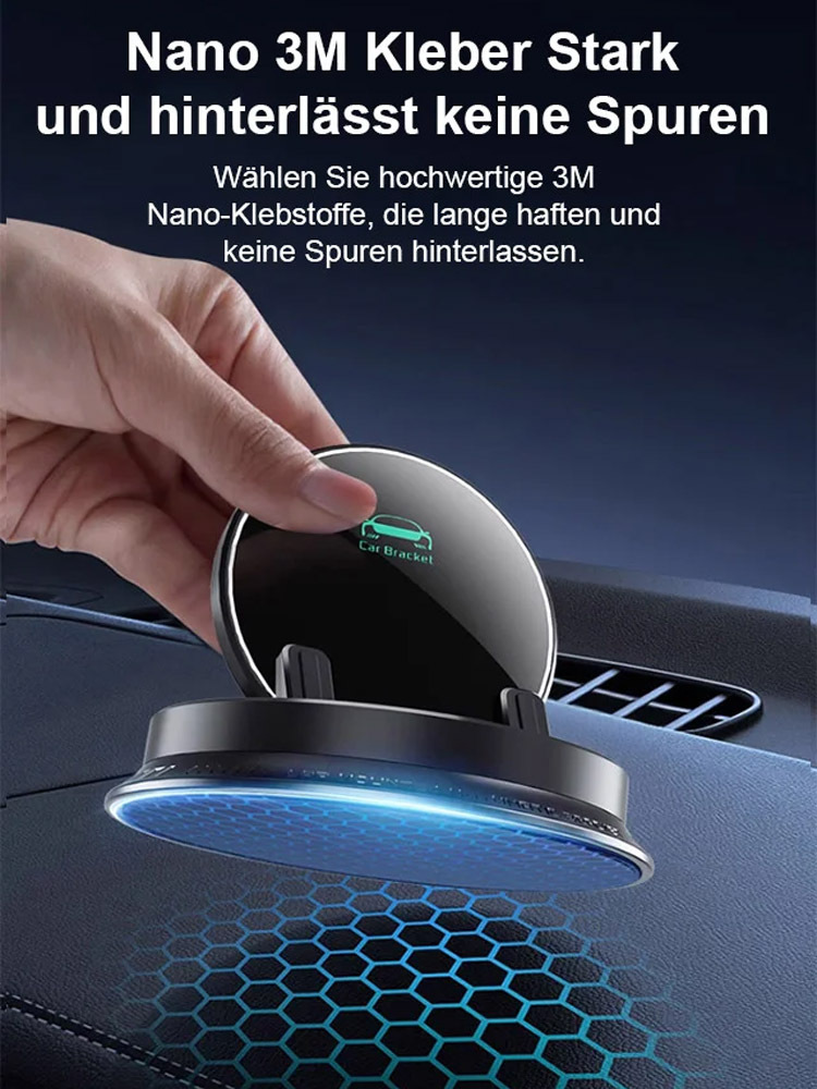 400% Schnelleres Laden [AI Intelligent Sensing – 1 Sekunde fixiert] Multifunktionaler Handyhalter