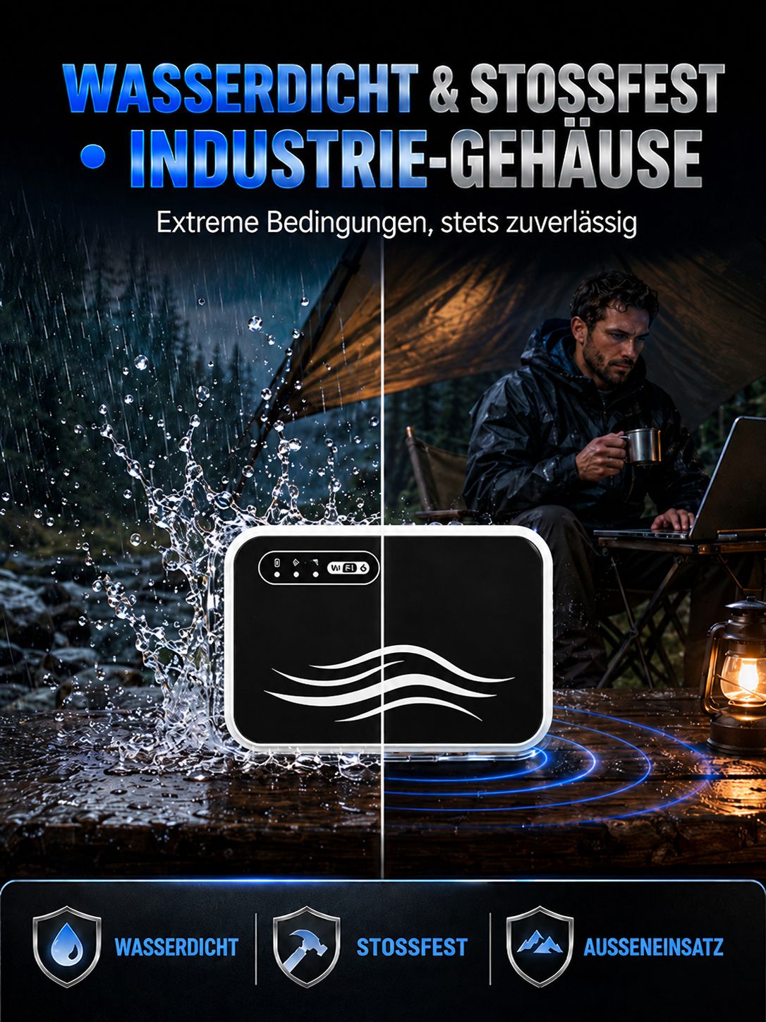 [Keine SIM-Karte & keine Konfiguration] Tragbares WLAN 🔥 Für immer 0 € Monatstarif! 🔥