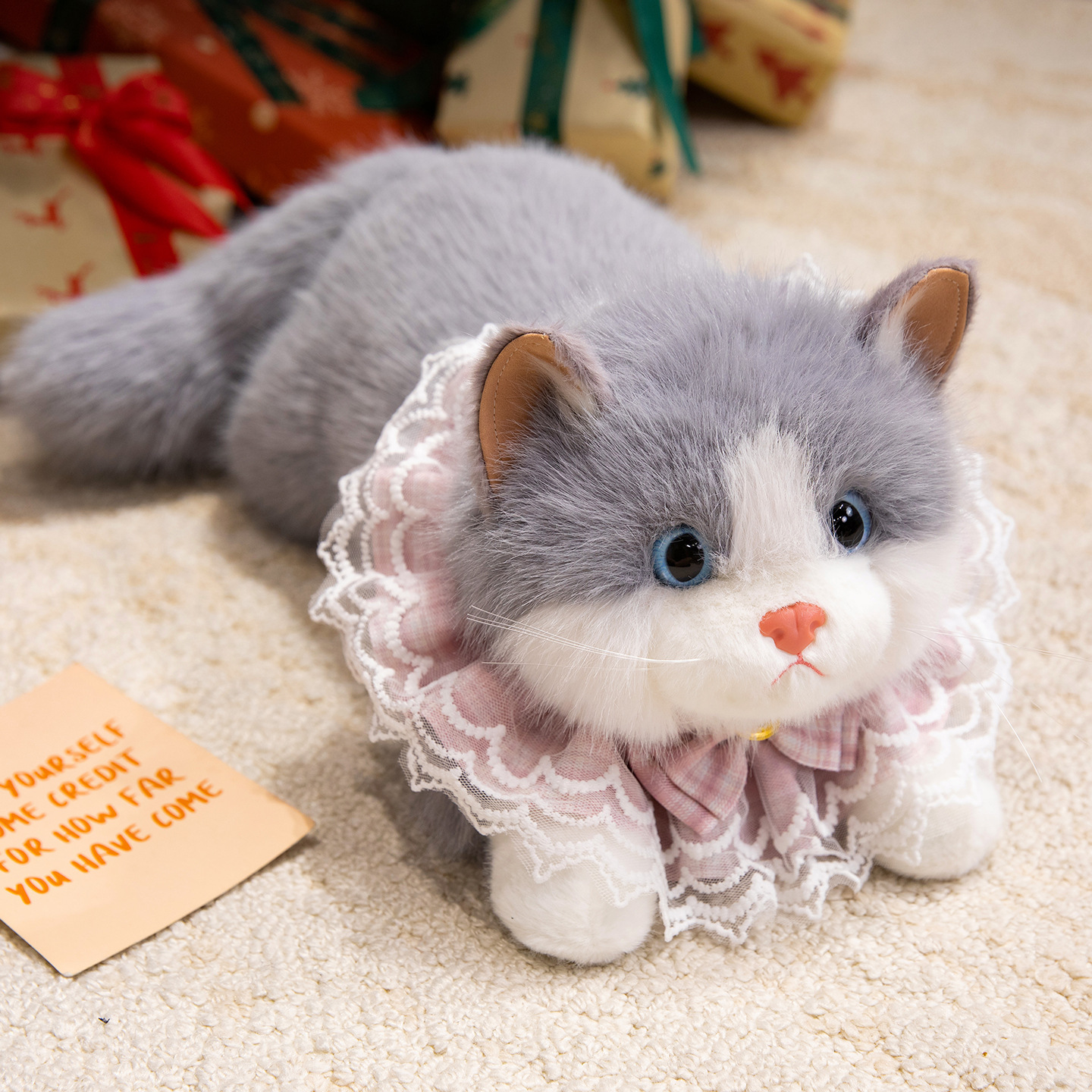 🔥 NEU: KI-Katze mit echtem Fell! Ragdoll-Katzen Plüschtier | 💖 24/7 Gesellschaft – nie wieder einsam! | ✅ Kein Katzenklo, kein Stress!