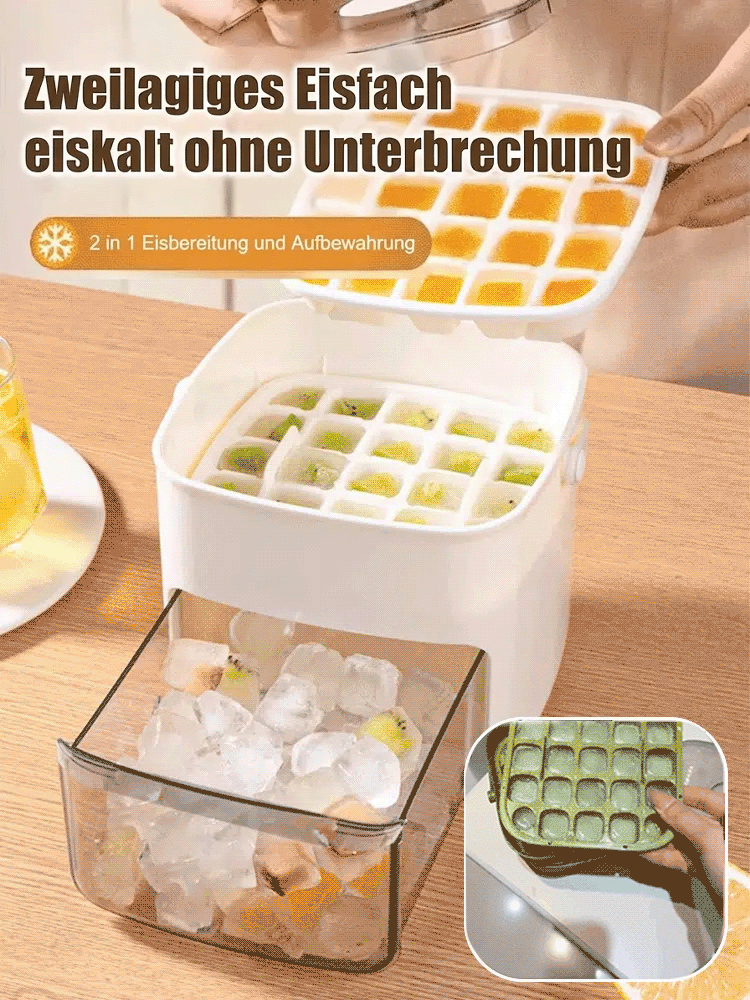 【Faulenzer-Gadget】Eismaschine mit großem Volumen, ohne schmutzige Hände | ❄️400% mehr Platzersparnis