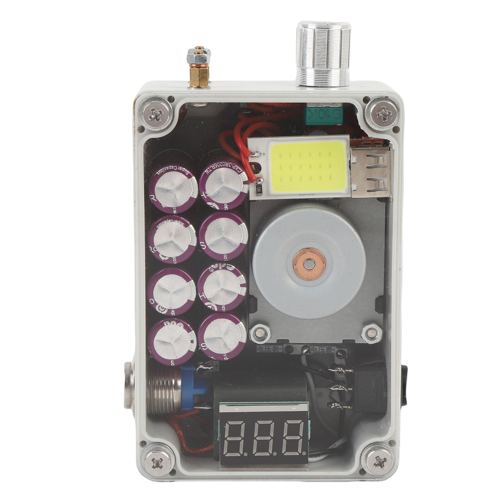 🌟3-in-1 Funktion: Beleuchtung + Powerbank + Feuerzeug. [Unverzichtbar für Notfälle nach Katastrophen] Notstromversorgung für den Außenbereich