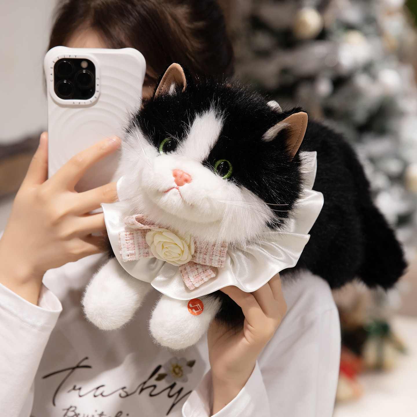 🔥 NEU: KI-Katze mit echtem Fell! Ragdoll-Katzen Plüschtier | 💖 24/7 Gesellschaft – nie wieder einsam! | ✅ Kein Katzenklo, kein Stress!