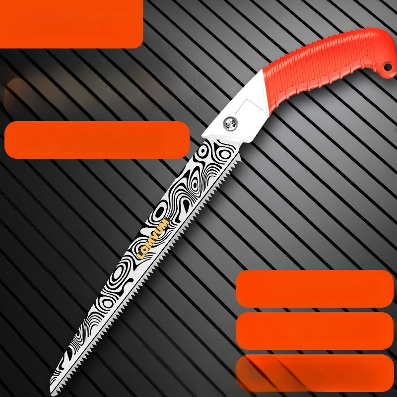 10-cm-Stamm in 1 Sekunde durchgesägt!【Holz sägen wie durch Schlamm】 Manganstahl-Gartenschere