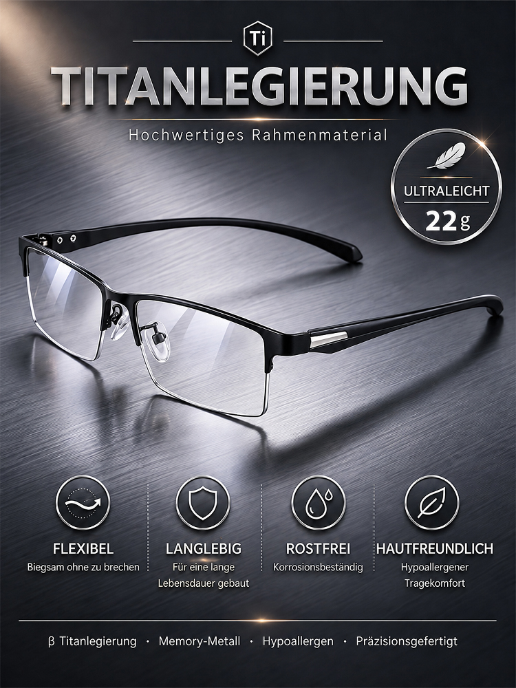Sehen Sie wieder wie in Ihren 20ern! Intelligente, farbwechselnde Halbbrille 👓 AUTO-FOKUS TECHNOLOGIE • KEINE AUGENPRÜFUNG